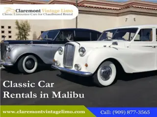 Classic Car Classic Car Rental Service: Perfect Ground TRental Service in Malibu