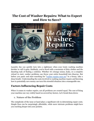 The Cost of Washer Repairs_ What to Expect and How to Save_