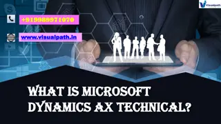 Microsoft Dynamics AX Training | Dynamics 365 Online Training