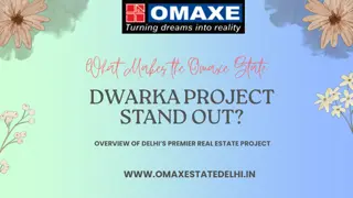 What Makes the Omaxe State Dwarka Project Stand Out