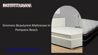 Buy Simmons Beautyrest Mattresses In Pompano Beach- MyMattressTown