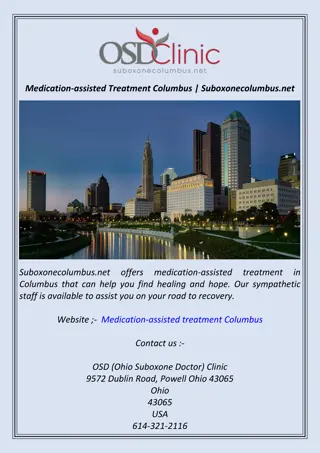 Medication-assisted Treatment Columbus | Suboxonecolumbus.net