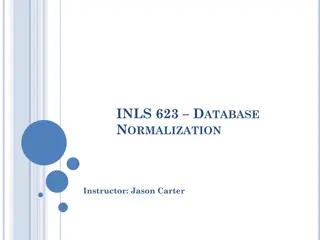 Database Normalization: Understanding Sets and Normal Forms