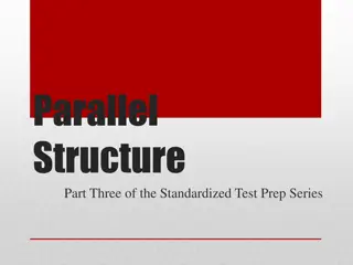 Mastering Parallel Structure in Writing