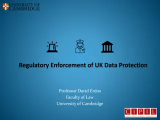 Overview of Data Protection Regulations and Compliance Framework