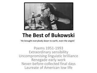 The Best of Bukowski: Poems 1951-1993