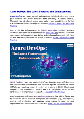 Azure DevOps Online Training In Hyderabad  |  Azure DevOps Training