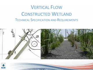 Vertical Flow Constructed Wetland Technical Specifications and Requirements