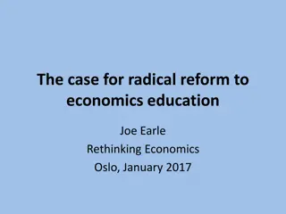 Rethinking Economics Education for the 21st Century