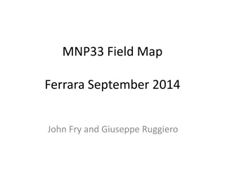 Mapping of MNP33 Field in Ferrara - September 2014