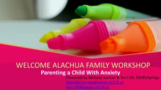 Understanding and Addressing Anxiety in Children Workshop by FDLRS/Springs