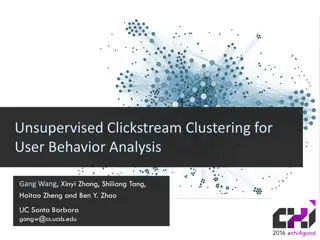 Unsupervised Clickstream Clustering for User Behavior Analysis