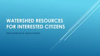 Watershed Resources for Interested Citizens