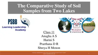 Comparative Study of Soil Samples from Gottigere Lake and Madiwala Lake