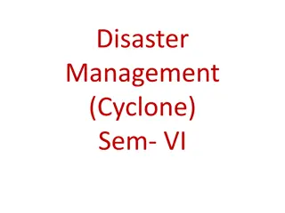 Cyclones and Associated Phenomena in Disaster Management