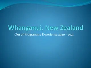 Exploring Out of Programme Experience in Whanganui, New Zealand