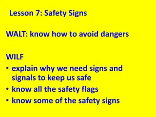 Importance of Safety Signs and Signals in Avoiding Dangers