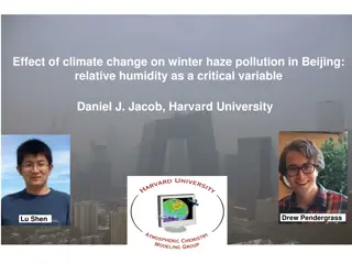 Impact of Climate Change on Winter Haze Pollution in Beijing: Role of Relative Humidity