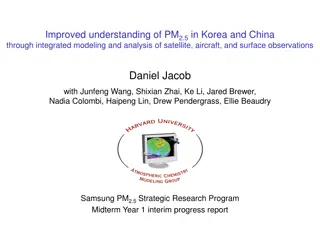 PM2.5 in Korea and China Through Integrated Modeling and Analysis