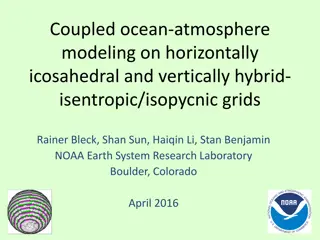 Coupled Ocean-Atmosphere Modeling on Icosahedral Grids