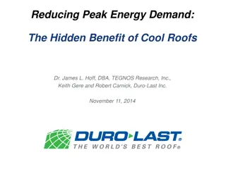 The Hidden Benefit of Cool Roofs in Reducing Peak Energy Demand