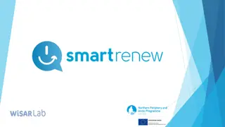 SMARTrenew: Smarter Renewable Energy and Heating Management Project