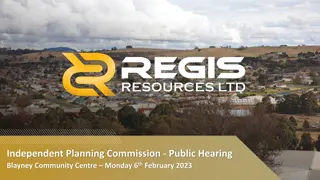 Regis Resources Overview and Commitment to Responsible Mining