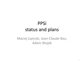 Updates and Future Plans for PPSi in White Rabbit Software