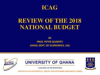 Analysis of Ghana's 2018 National Budget by Prof. Peter Quartey