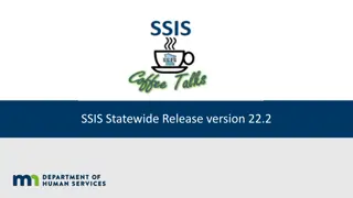 SSIS Statewide Release Version 22.2 Updates and Reports