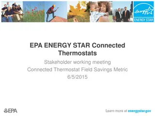 Connected Thermostats Stakeholder Meeting Insights