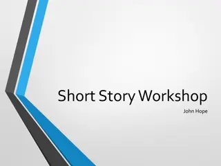 Crafting Compelling Short Stories Workshop