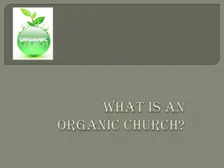 Exploring the Origin of Organic Churches in the Bible