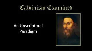 Calvinism and God's Sovereignty in Reformed Theology