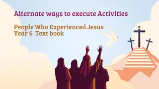 Exploring Activities of People Who Experienced Jesus in Year 6 Textbook