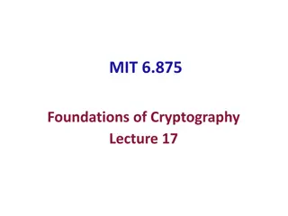 Evolution of Proofs in Cryptography