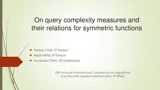 Quantum Query Complexity Measures for Symmetric Functions