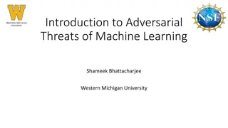 Adversarial Threats in Machine Learning