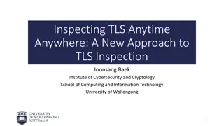 A New Approach to TLS Inspection