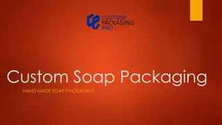 Custom Soap Packaging