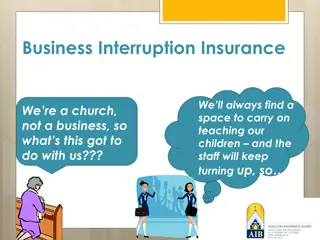 Business Interruption Insurance for Churches