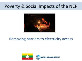 Poverty and Social Impacts of National Electrification Program