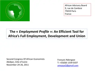 Enhancing Africa's Economic Development Through Labor Profile Analysis