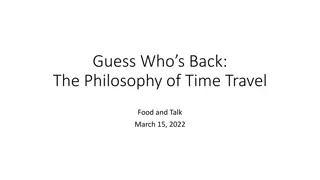 The Philosophy of Time Travel: Can You Change the Past?