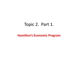 Hamilton's Economic Program and Its Impact on Early American Politics