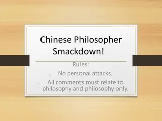 Chinese Philosopher Smackdown: Deep Dive into Philosophical Quotes