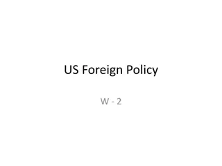 Overview of US Foreign Policy Decision-Making Process