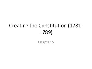 The Evolution of Governance in the United States (1781-1789)