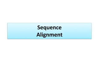 Sequence Alignment in Genetics