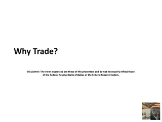 The Concepts of Trade and Comparative Advantage